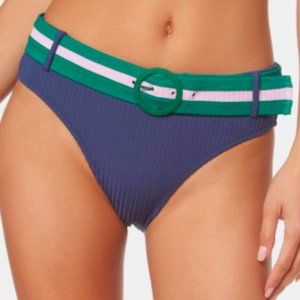 Jessica Simpson Ribbed Belted Hipster Bottoms